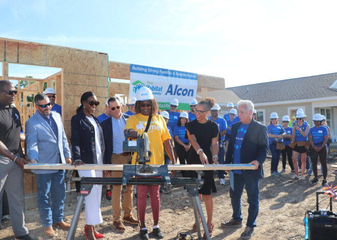 Decades of Impact: Trinity Habitat for Humanity and Alcon Build Stronger Communities Together