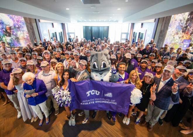 TCU Announces Launch of Roach Institute of Athlete Engineering