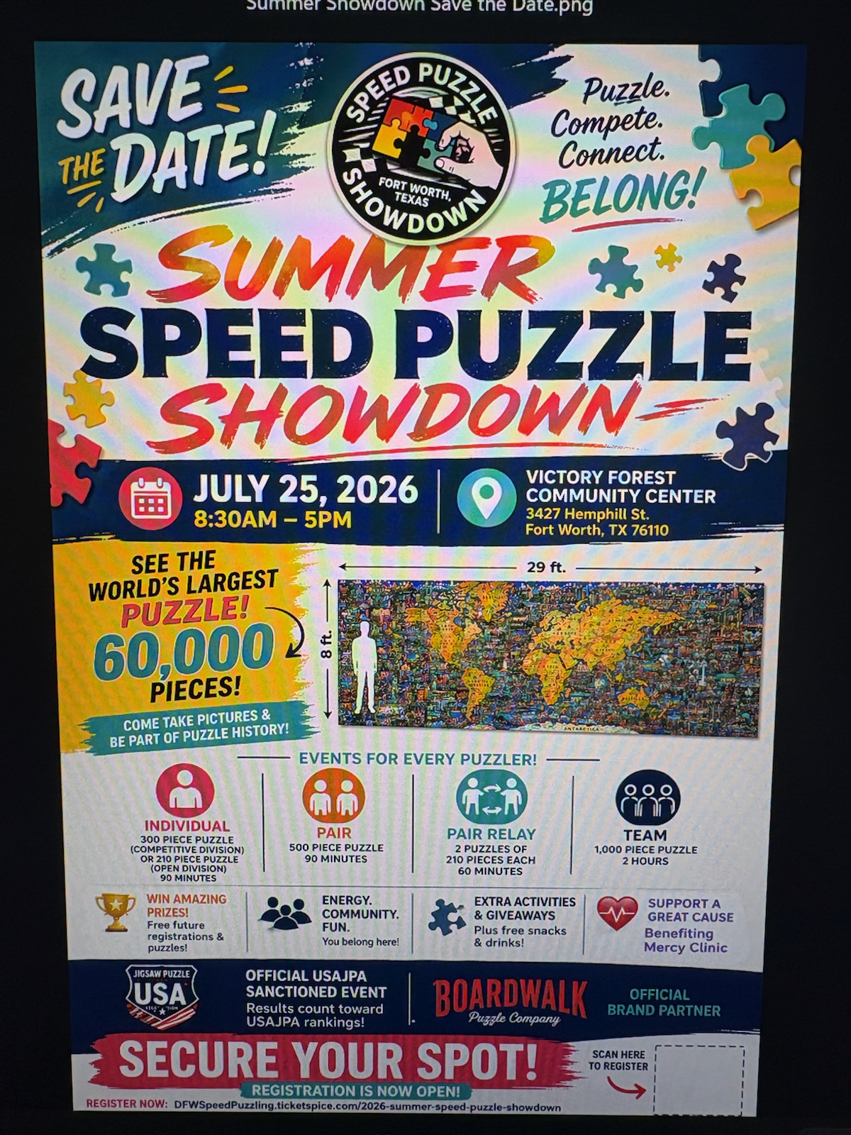 Local event to feature world’s largest puzzle