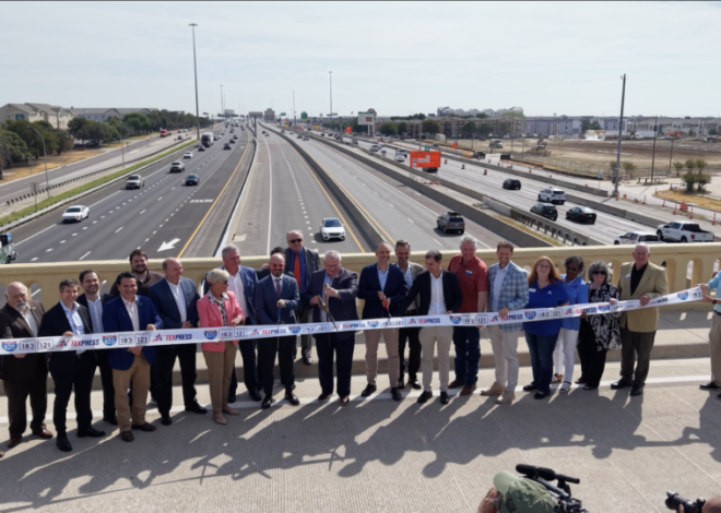 NORTH TARRANT EXPRESS CAPACITY IMPROVEMENT PROJECT COMPLETED MONTHS AHEAD OF SCHEDULE