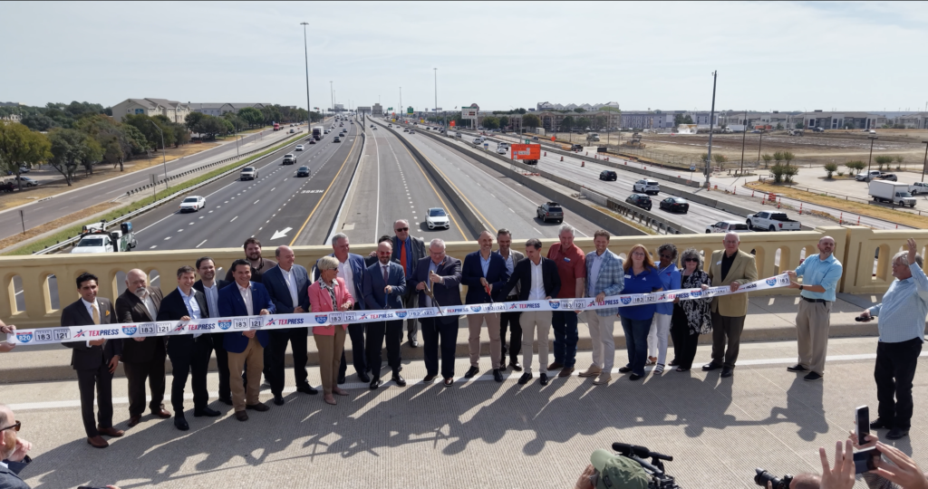 NORTH TARRANT EXPRESS CAPACITY IMPROVEMENT PROJECT COMPLETED MONTHS AHEAD OF SCHEDULE