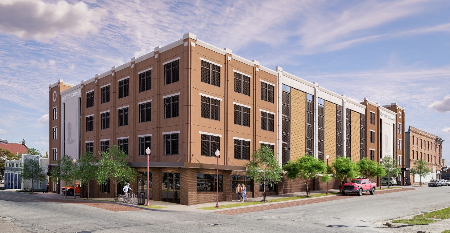M.L. Leddy’s, Franklin Family Break Ground on $14 million Parking Garage to Provide Additional Parking in the Fort Worth Stockyards The Stockyards Welcomes 10 million Visitors Annually